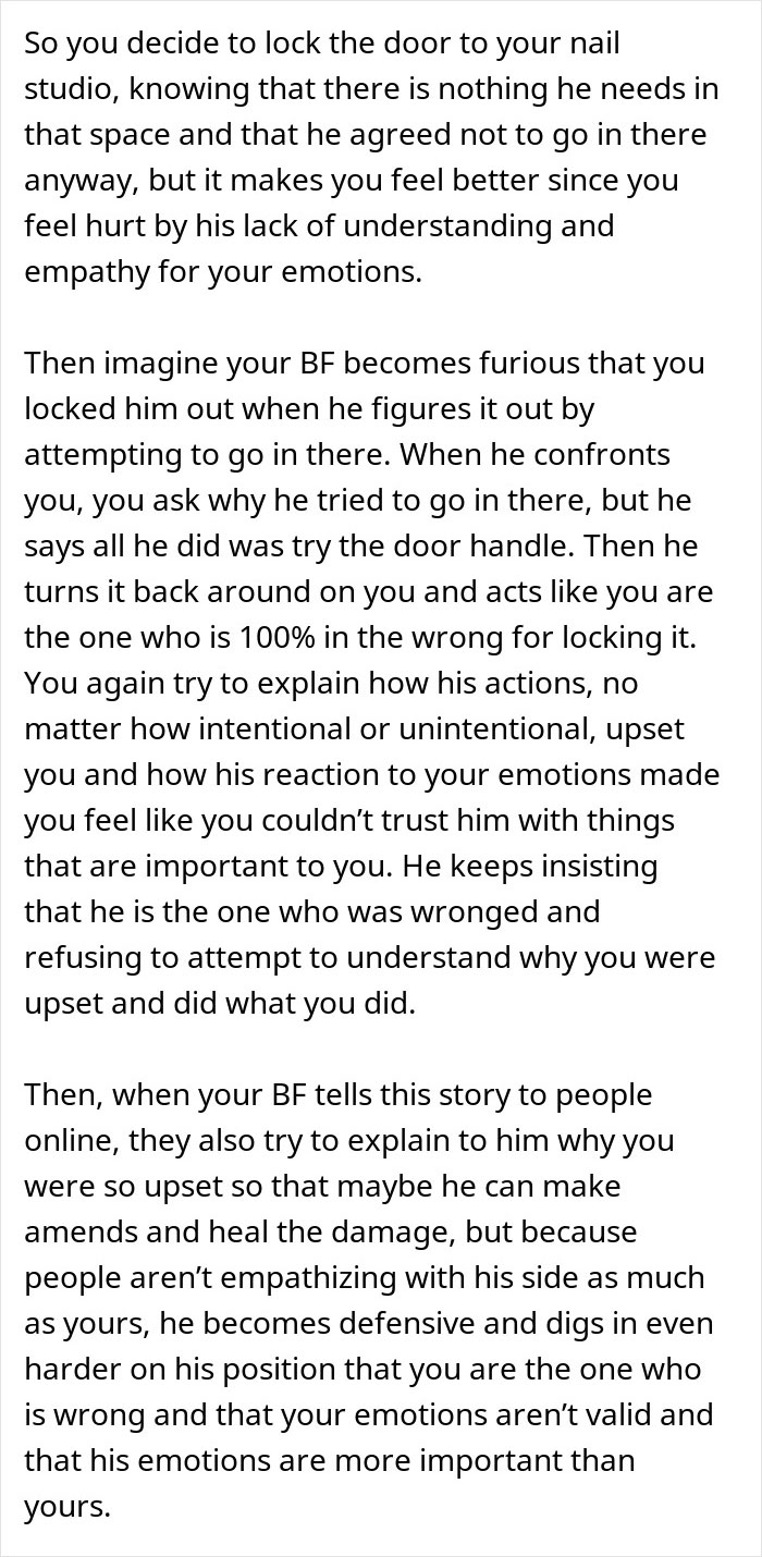 Woman Moves Into Guy’s House, Quickly Decides His Boundaries No Longer Apply