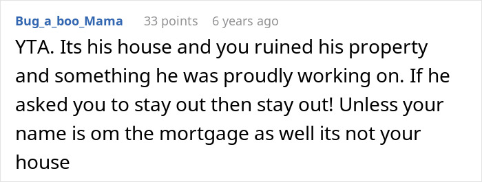 Woman Moves Into Guy’s House, Quickly Decides His Boundaries No Longer Apply