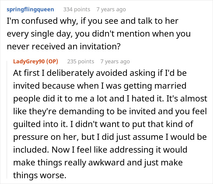 Woman Thinks She&rsquo;s Found A Bestie At Work, Her Wedding Invite List Reveals She&rsquo;s Just A Coworker