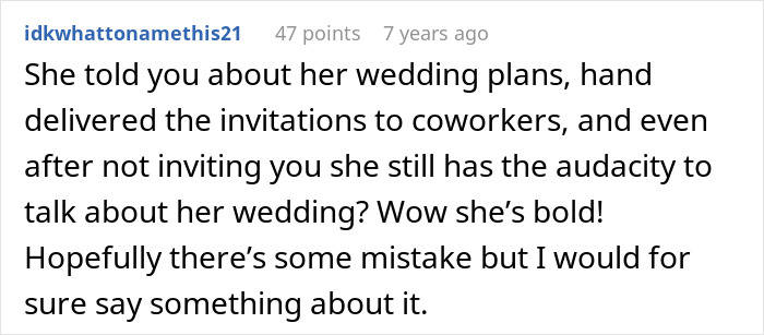Woman Thinks She&rsquo;s Found A Bestie At Work, Her Wedding Invite List Reveals She&rsquo;s Just A Coworker