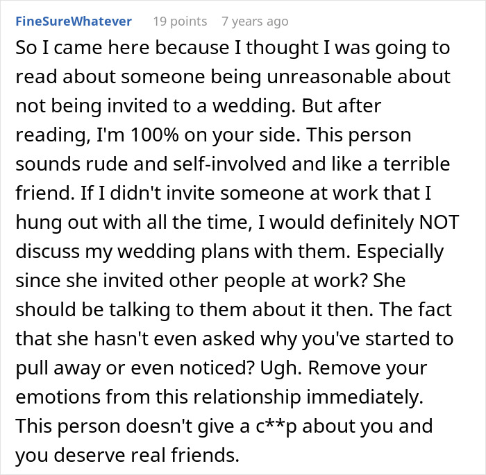 Woman Thinks She&rsquo;s Found A Bestie At Work, Her Wedding Invite List Reveals She&rsquo;s Just A Coworker