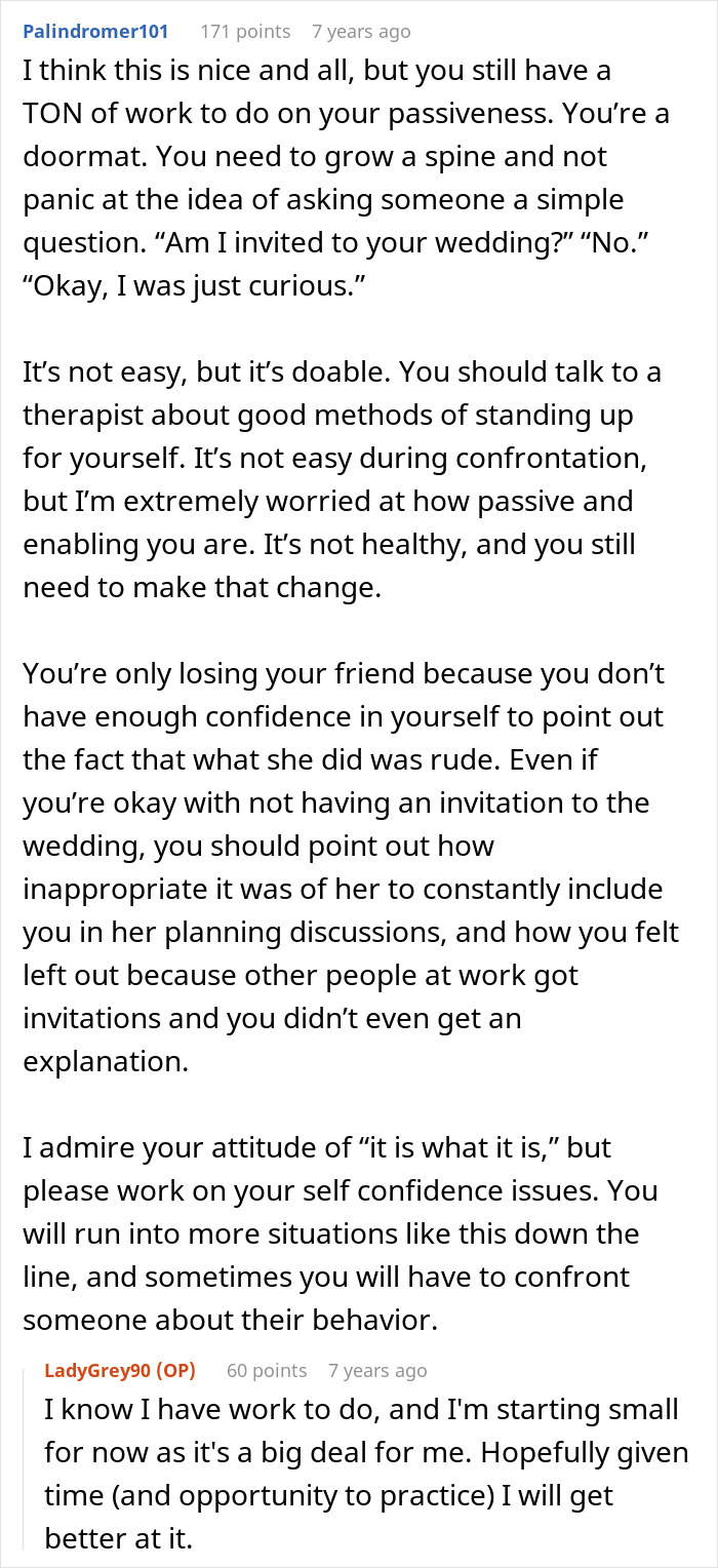 Woman Thinks She&rsquo;s Found A Bestie At Work, Her Wedding Invite List Reveals She&rsquo;s Just A Coworker