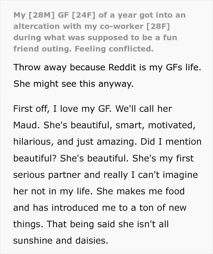 Guy Shows Just How Oblivious He Is After He Shares His Girlfriend’s “Ridiculous” Behavior Guy Shows Just How Oblivious He Is After He Shares His Girlfriend’s “Ridiculous” Behavior