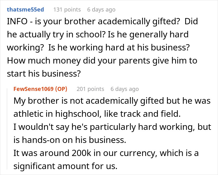 Woman Gives Brother A Harsh Reality Check After His Insane Take On Her Life Woman Gives Brother A Harsh Reality Check After His Insane Take On Her Life