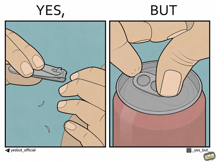 It’s Funny Because It’s True: 24 New “Yes, But” Comics By This Artist It’s Funny Because It’s True: 24 New “Yes, But” Comics By This Artist