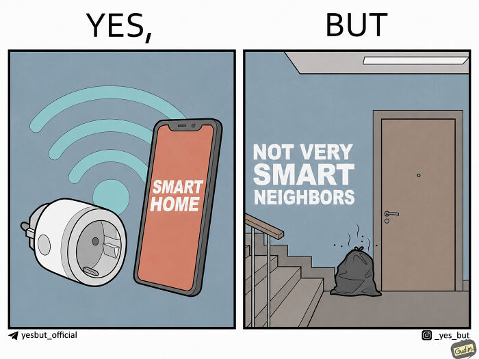 It’s Funny Because It’s True: 24 New “Yes, But” Comics By This Artist It’s Funny Because It’s True: 24 New “Yes, But” Comics By This Artist