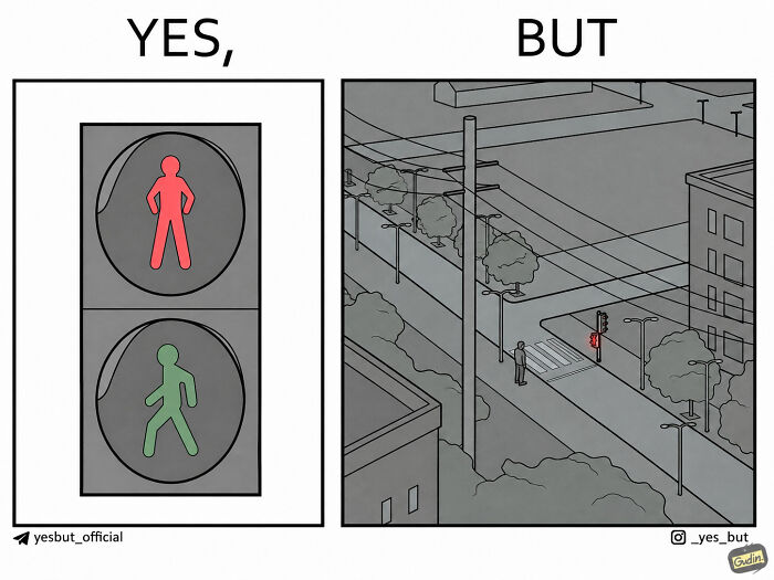 It’s Funny Because It’s True: 24 New “Yes, But” Comics By This Artist It’s Funny Because It’s True: 24 New “Yes, But” Comics By This Artist