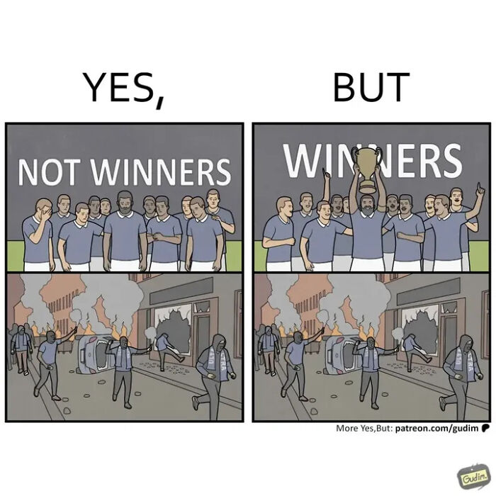 It’s Funny Because It’s True: 24 New “Yes, But” Comics By This Artist It’s Funny Because It’s True: 24 New “Yes, But” Comics By This Artist