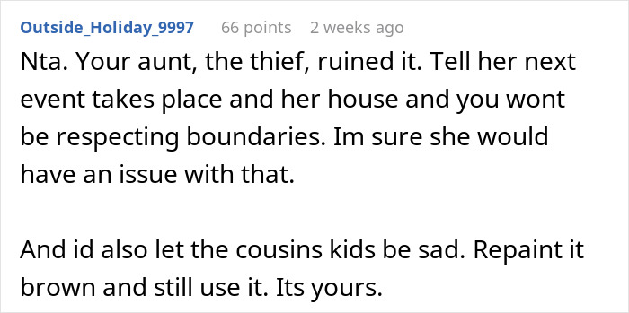 Aunt Treats Family Free Table Tradition Like A Free-For-All, So Homeowner Shuts It Down Aunt Treats Family Free Table Tradition Like A Free-For-All, So Homeowner Shuts It Down