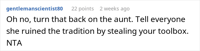 Aunt Treats Family Free Table Tradition Like A Free-For-All, So Homeowner Shuts It Down Aunt Treats Family Free Table Tradition Like A Free-For-All, So Homeowner Shuts It Down