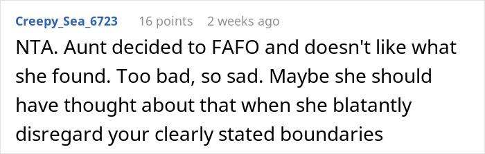 Aunt Treats Family Free Table Tradition Like A Free-For-All, So Homeowner Shuts It Down Aunt Treats Family Free Table Tradition Like A Free-For-All, So Homeowner Shuts It Down