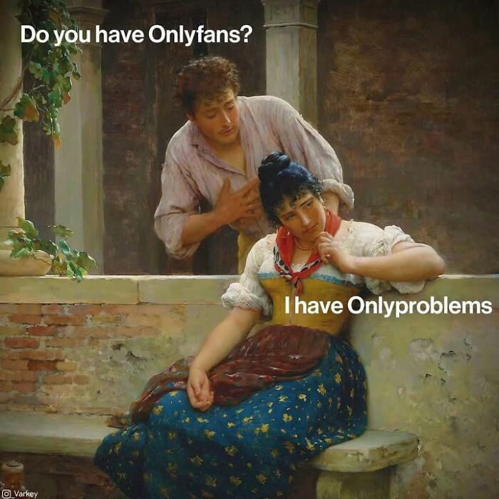 Classical Art Captioned As Modern-Day Memes: 37 New Funny Edits By Varkey Classical Art Captioned As Modern-Day Memes: 37 New Funny Edits By Varkey