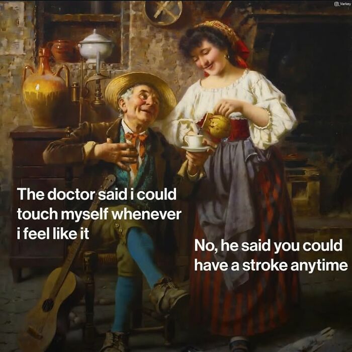 Classical Art Captioned As Modern-Day Memes: 37 New Funny Edits By Varkey Classical Art Captioned As Modern-Day Memes: 37 New Funny Edits By Varkey