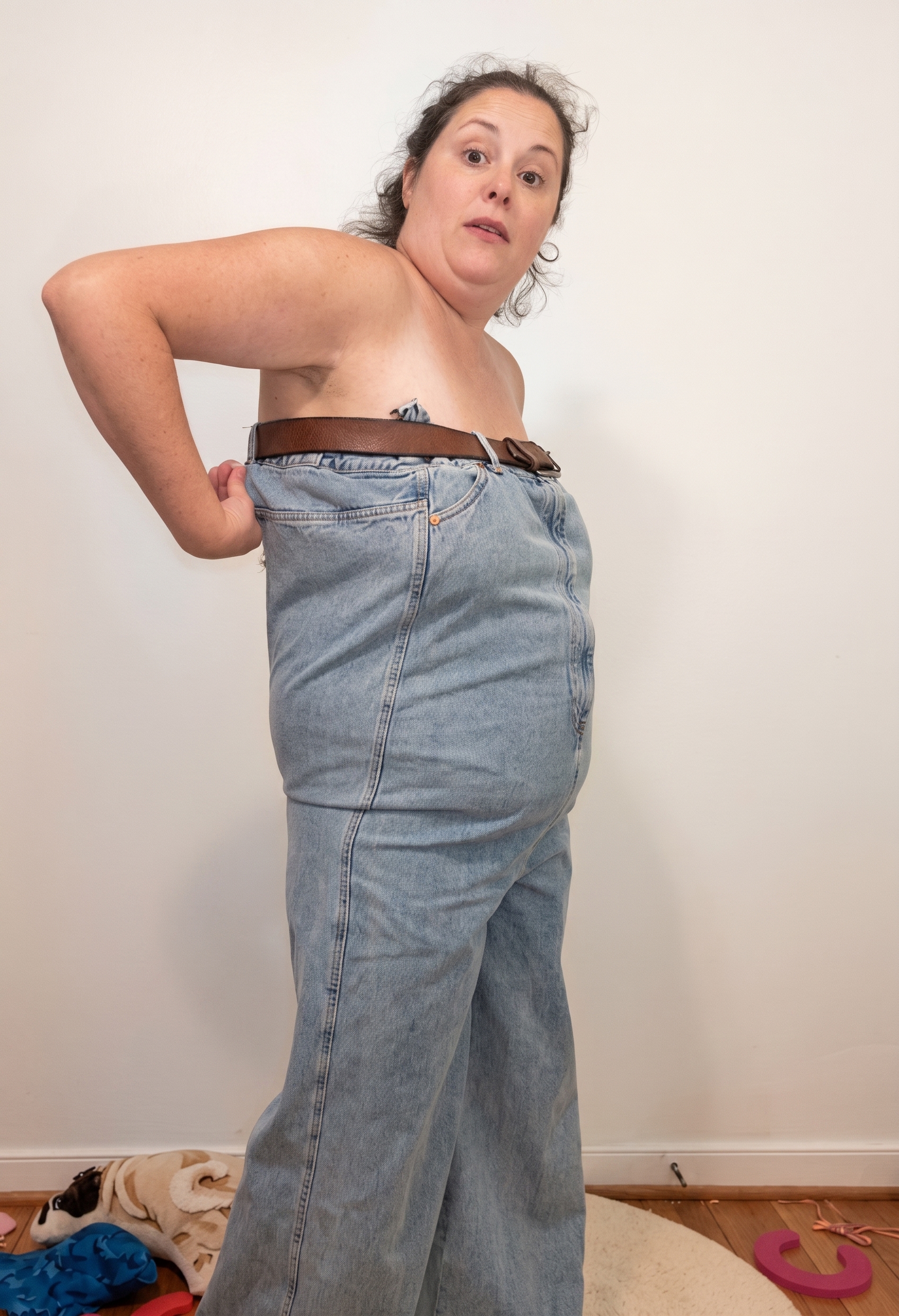12M People Are Losing It Over This Woman&rsquo;s Demonstration Of Ridiculous Denim Jumpsuit