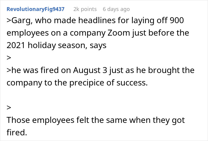 CEO Who Fired 900 Workers “Effective Immediately” Now Claims He Was Tricked Into Losing His Own Job CEO Who Fired 900 Workers “Effective Immediately” Now Claims He Was Tricked Into Losing His Own Job