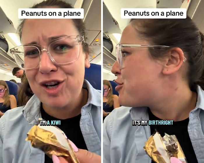 Passenger Branded “Selfish” For Declaring “Birthright” To Eat Peanuts On Plane In Response To Traveler’s Comment Passenger Branded “Selfish” For Declaring “Birthright” To Eat Peanuts On Plane In Response To Traveler’s Comment