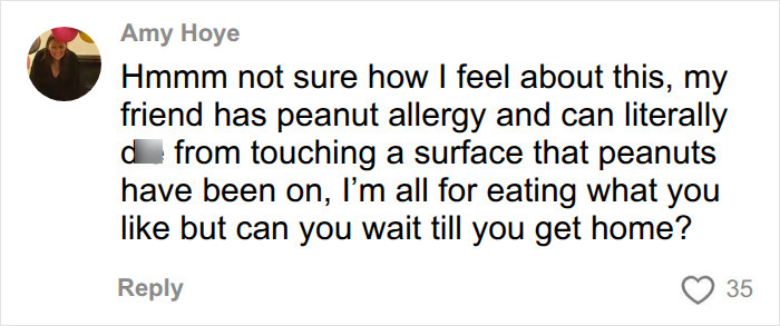 Passenger Branded “Selfish” For Declaring “Birthright” To Eat Peanuts On Plane In Response To Traveler’s Comment Passenger Branded “Selfish” For Declaring “Birthright” To Eat Peanuts On Plane In Response To Traveler’s Comment