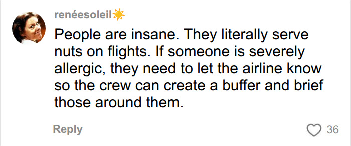 Passenger Branded “Selfish” For Declaring “Birthright” To Eat Peanuts On Plane In Response To Traveler’s Comment Passenger Branded “Selfish” For Declaring “Birthright” To Eat Peanuts On Plane In Response To Traveler’s Comment