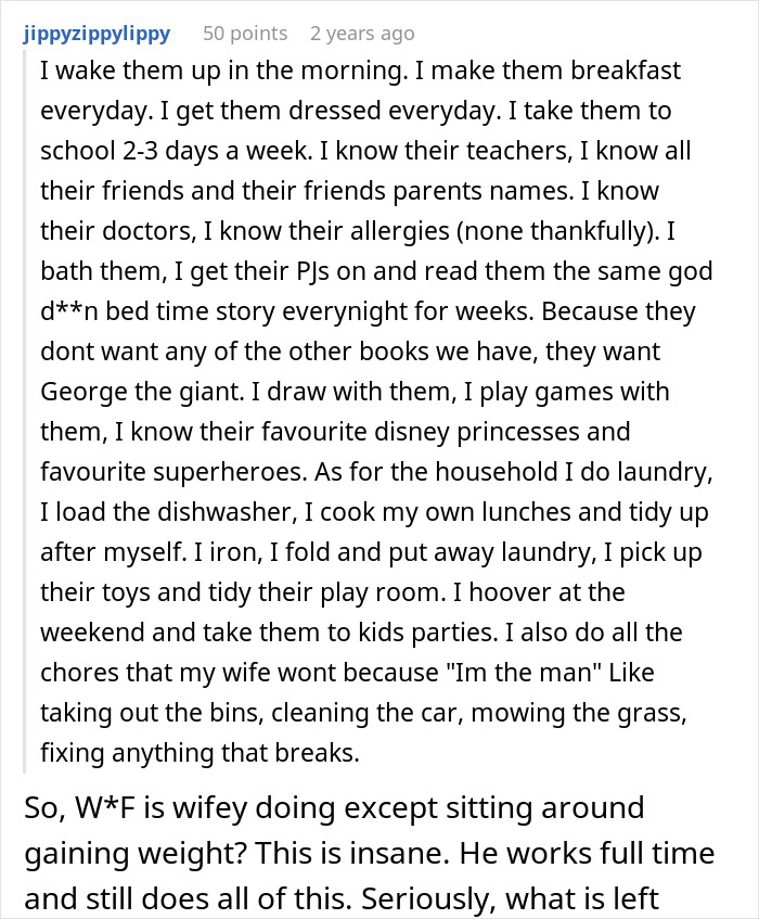 Working Dad Juggles Job, Kids And Chores, Fed Up With SAHM Wife Insisting He Should Do Even More Working Dad Juggles Job, Kids And Chores, Fed Up With SAHM Wife Insisting He Should Do Even More