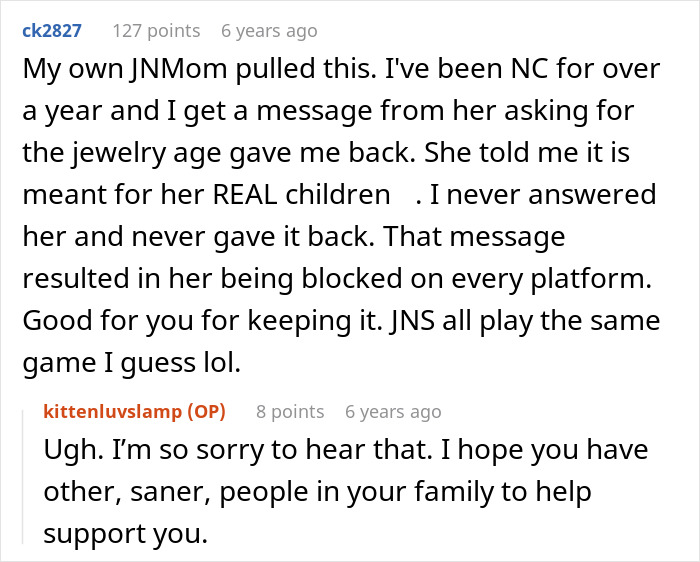 Ex-MIL Wants Gift Back From Ex-DIL, Woman Refuses After Remembering Her Own “Missing” Necklace Ex-MIL Wants Gift Back From Ex-DIL, Woman Refuses After Remembering Her Own “Missing” Necklace