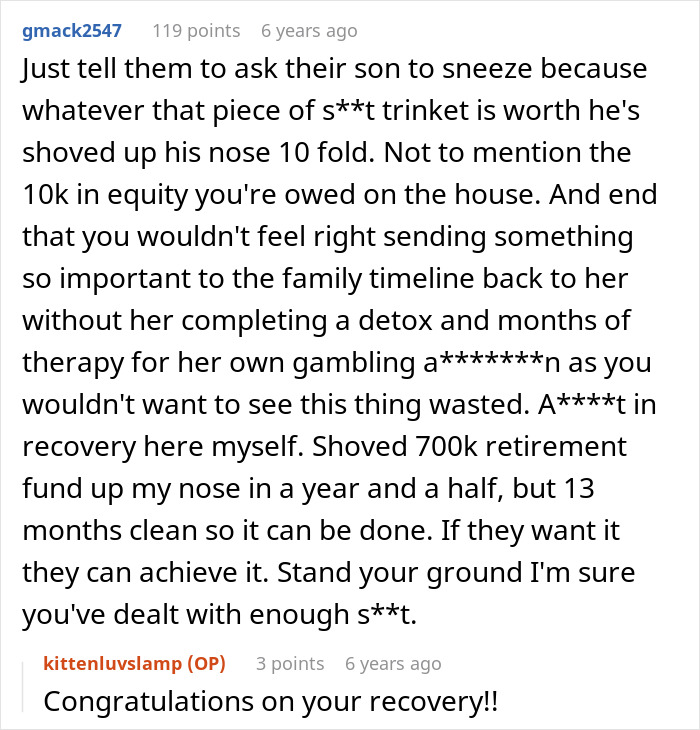Ex-MIL Wants Gift Back From Ex-DIL, Woman Refuses After Remembering Her Own “Missing” Necklace Ex-MIL Wants Gift Back From Ex-DIL, Woman Refuses After Remembering Her Own “Missing” Necklace