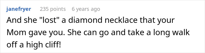 Ex-MIL Wants Gift Back From Ex-DIL, Woman Refuses After Remembering Her Own “Missing” Necklace Ex-MIL Wants Gift Back From Ex-DIL, Woman Refuses After Remembering Her Own “Missing” Necklace
