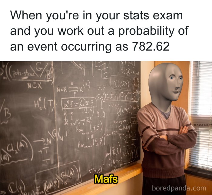 Even If You’ve Never Taken A Stats Class, 71 Of These Memes Might Still Make You Laugh