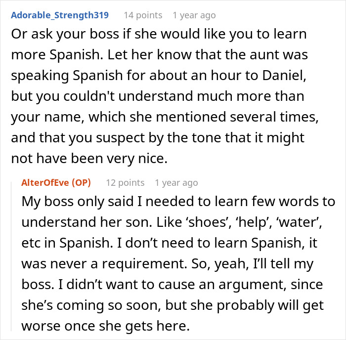 Aunt Thinks She Can Bully A Babysitter In Her Own Language, Gets A Harsh Reality Check