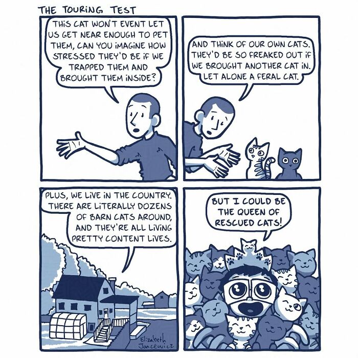 Artist Turned Her Unexpected Bond With A Stray Cat Into A Heartwarming Comic Series Artist Turned Her Unexpected Bond With A Stray Cat Into A Heartwarming Comic Series