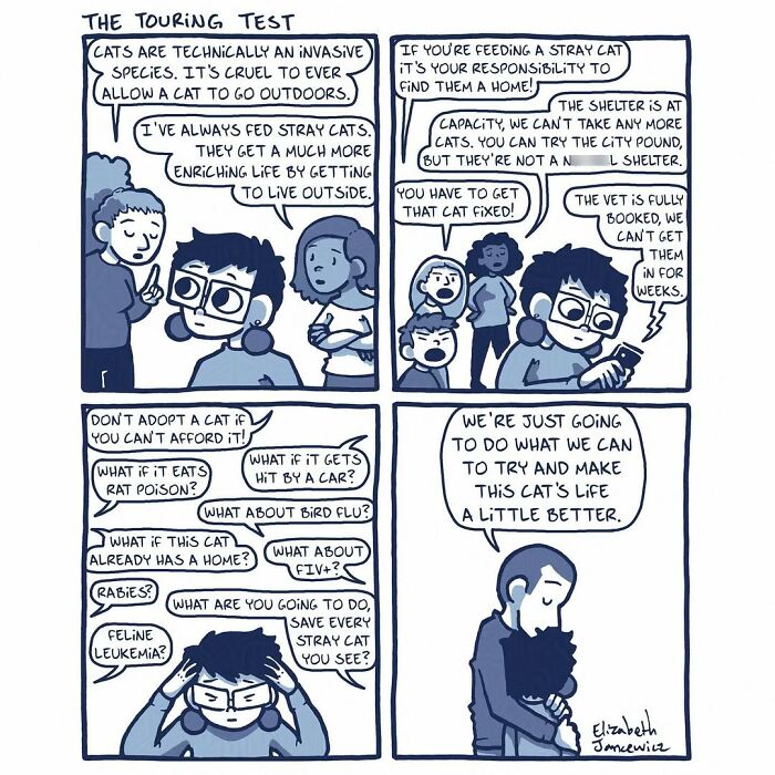 Artist Turned Her Unexpected Bond With A Stray Cat Into A Heartwarming Comic Series Artist Turned Her Unexpected Bond With A Stray Cat Into A Heartwarming Comic Series