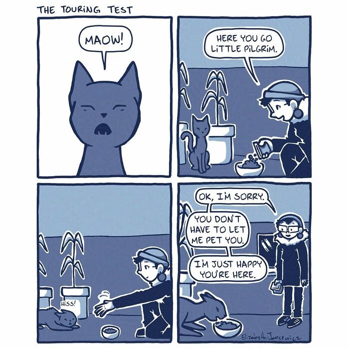 Artist Turned Her Unexpected Bond With A Stray Cat Into A Heartwarming Comic Series Artist Turned Her Unexpected Bond With A Stray Cat Into A Heartwarming Comic Series
