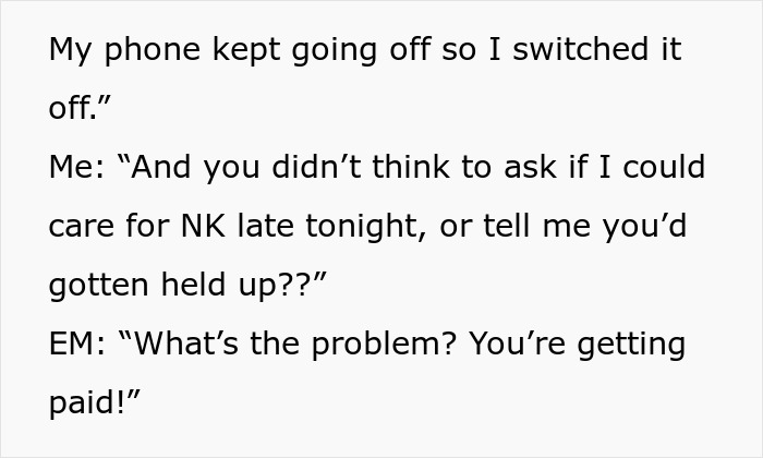 Entitled Parent Doesn’t Warn Nanny About Being Late, Can’t Believe Her Reaction