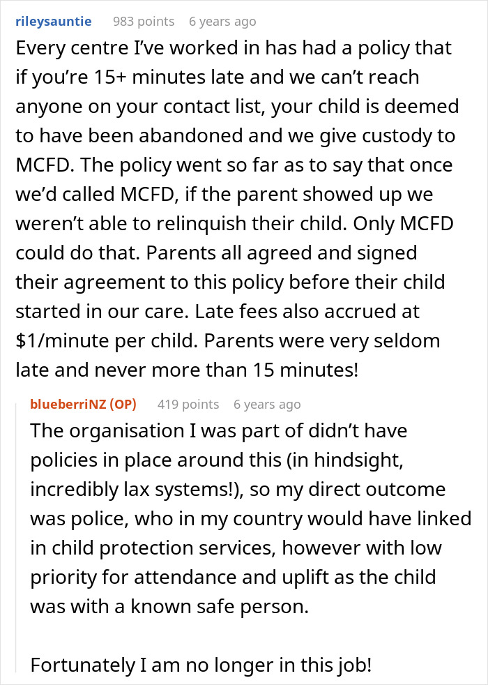 Entitled Parent Doesn’t Warn Nanny About Being Late, Can’t Believe Her Reaction