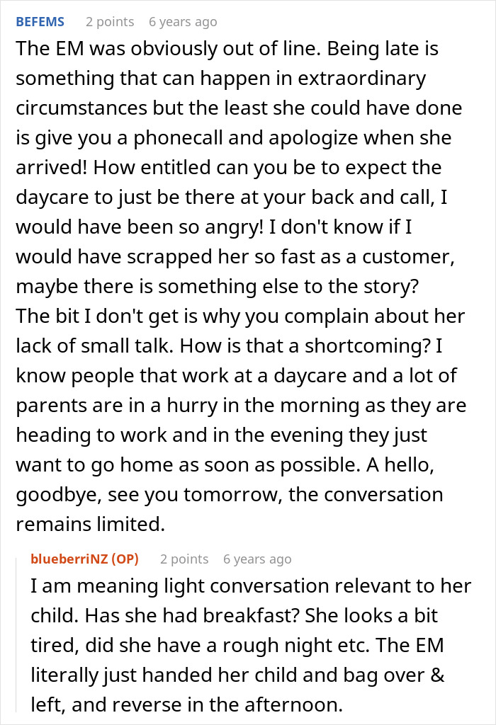 Entitled Parent Doesn’t Warn Nanny About Being Late, Can’t Believe Her Reaction