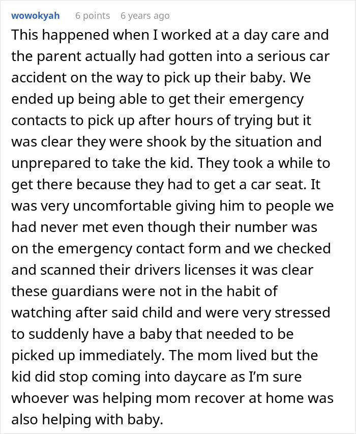 Entitled Parent Doesn’t Warn Nanny About Being Late, Can’t Believe Her Reaction