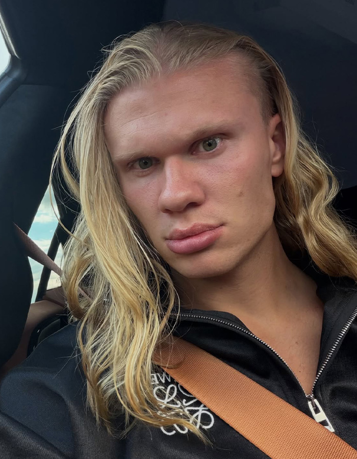 Erling Haaland Sparks Frenzy With Drastic New Haircut As He Gets His Blond Locks Chopped Off Erling Haaland Sparks Frenzy With Drastic New Haircut As He Gets His Blond Locks Chopped Off
