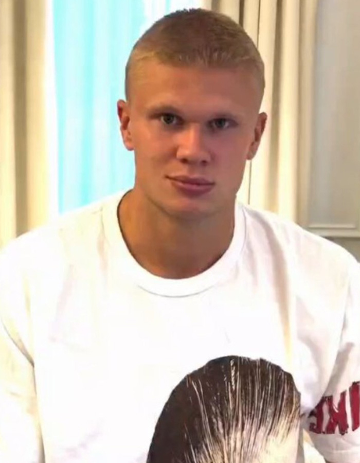 Erling Haaland Sparks Frenzy With Drastic New Haircut As He Gets His Blond Locks Chopped Off Erling Haaland Sparks Frenzy With Drastic New Haircut As He Gets His Blond Locks Chopped Off