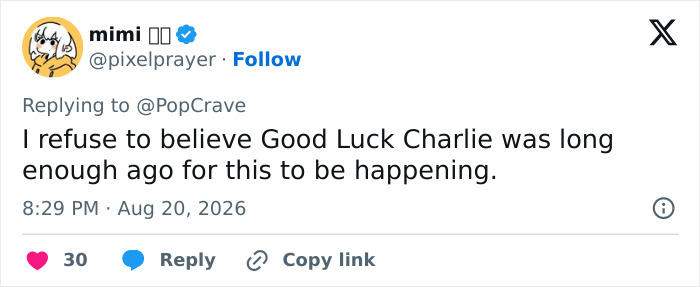 Child Star From Disney’s ‘Good Luck Charlie’ Looks Unrecognizable After Major Life Update Makes Fans Feel Old Child Star From Disney’s ‘Good Luck Charlie’ Looks Unrecognizable After Major Life Update Makes Fans Feel Old