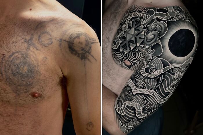 From Tattoo Regrets To Works Of Art: 70 Incredible Cover-Ups That Completely Transformed Old Ink From Tattoo Regrets To Works Of Art: 70 Incredible Cover-Ups That Completely Transformed Old Ink