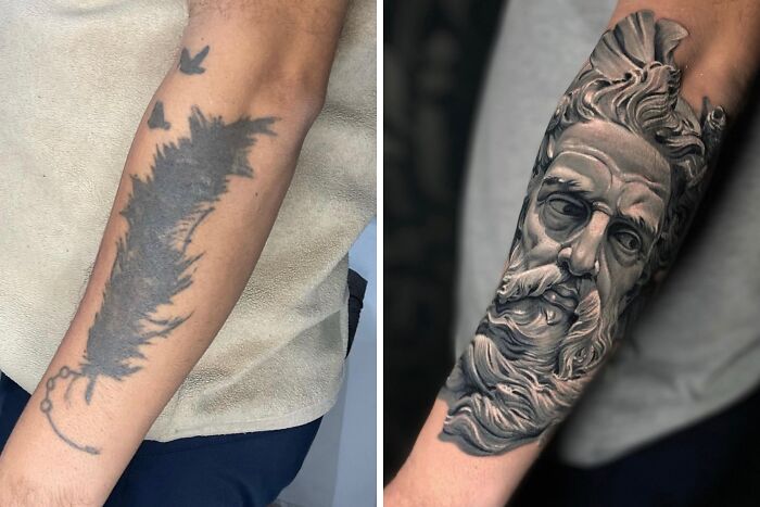 From Tattoo Regrets To Works Of Art: 70 Incredible Cover-Ups That Completely Transformed Old Ink From Tattoo Regrets To Works Of Art: 70 Incredible Cover-Ups That Completely Transformed Old Ink