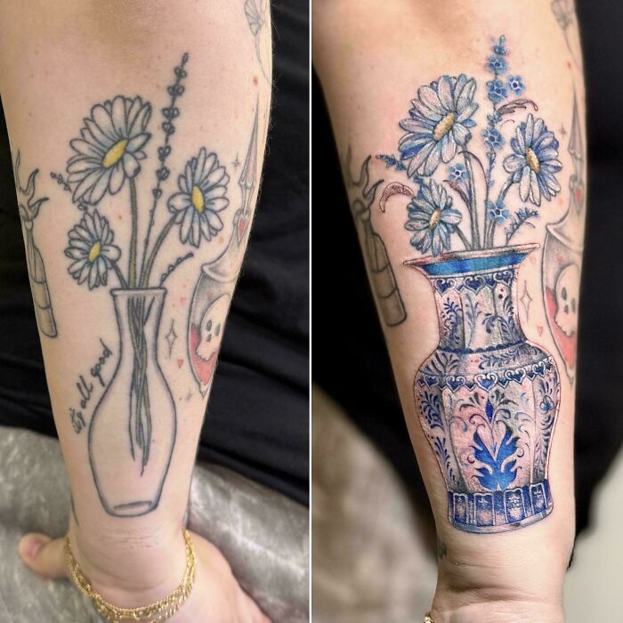 From Tattoo Regrets To Works Of Art: 70 Incredible Cover-Ups That Completely Transformed Old Ink From Tattoo Regrets To Works Of Art: 70 Incredible Cover-Ups That Completely Transformed Old Ink