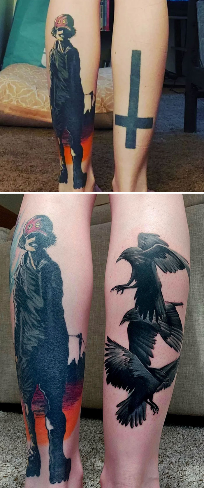 From Tattoo Regrets To Works Of Art: 70 Incredible Cover-Ups That Completely Transformed Old Ink From Tattoo Regrets To Works Of Art: 70 Incredible Cover-Ups That Completely Transformed Old Ink