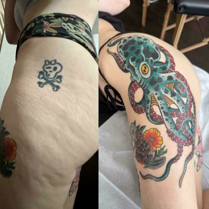 From Tattoo Regrets To Works Of Art: 70 Incredible Cover-Ups That Completely Transformed Old Ink From Tattoo Regrets To Works Of Art: 70 Incredible Cover-Ups That Completely Transformed Old Ink