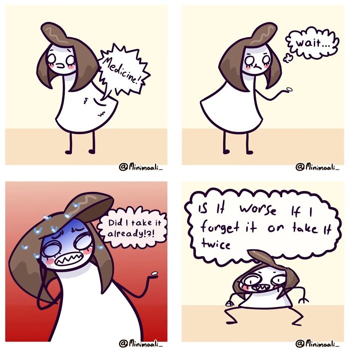 Minimaali Finds The Absurd Side Of Relationships, Anxiety, And Everyday Life In 22 Comics Minimaali Finds The Absurd Side Of Relationships, Anxiety, And Everyday Life In 22 Comics