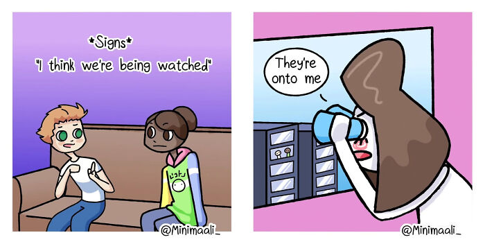 Minimaali Finds The Absurd Side Of Relationships, Anxiety, And Everyday Life In 22 Comics Minimaali Finds The Absurd Side Of Relationships, Anxiety, And Everyday Life In 22 Comics