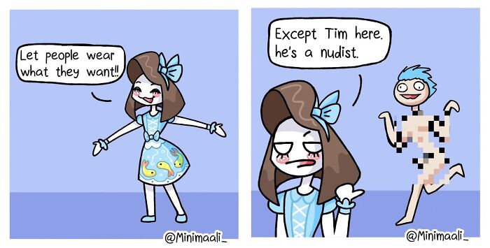 Minimaali Finds The Absurd Side Of Relationships, Anxiety, And Everyday Life In 22 Comics Minimaali Finds The Absurd Side Of Relationships, Anxiety, And Everyday Life In 22 Comics