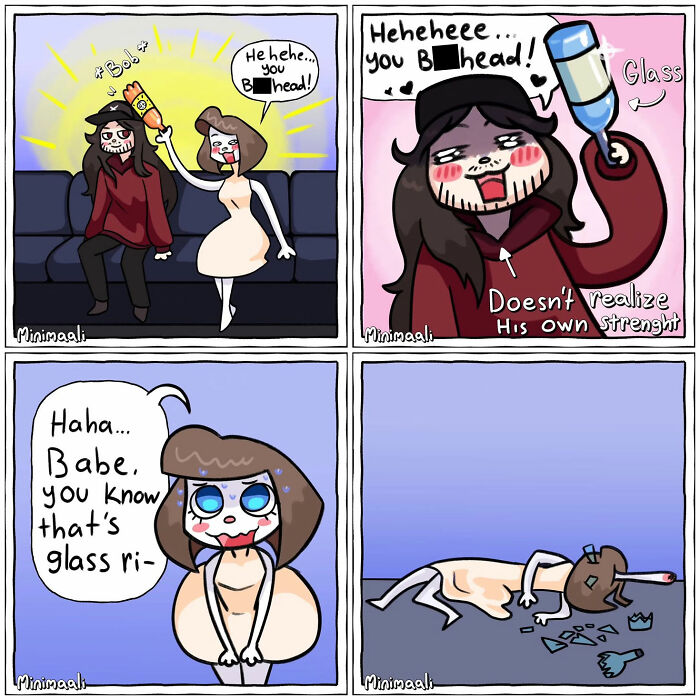 Minimaali Finds The Absurd Side Of Relationships, Anxiety, And Everyday Life In 22 Comics Minimaali Finds The Absurd Side Of Relationships, Anxiety, And Everyday Life In 22 Comics