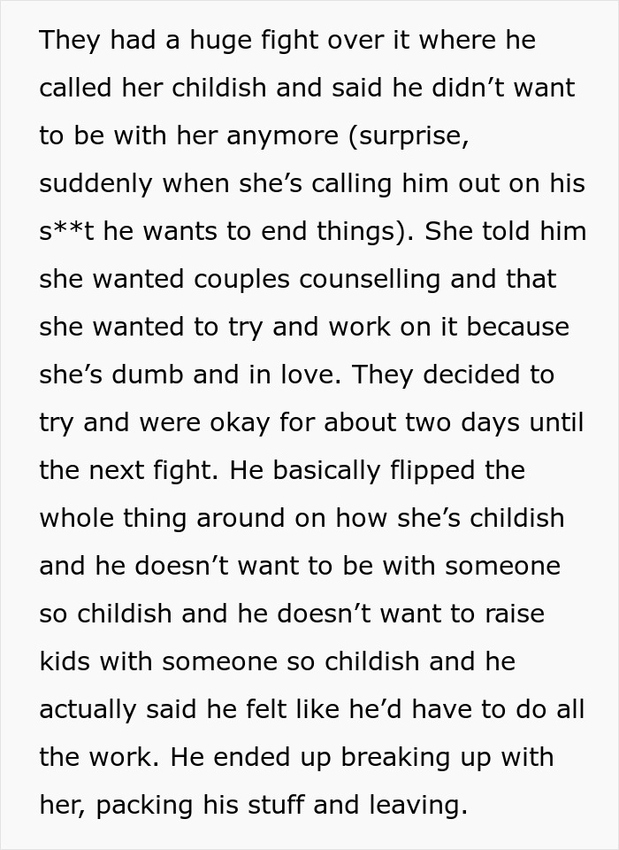 Man Dumping GF Was A Blessing In Disguise Despite His Arguments Being Complete Nonsense Man Dumping GF Was A Blessing In Disguise Despite His Arguments Being Complete Nonsense