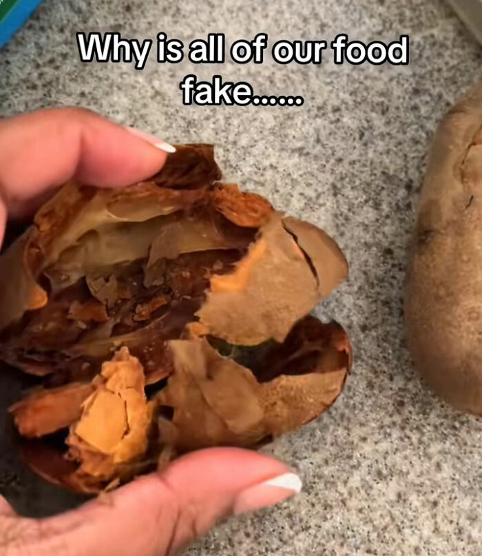 Horrifying Viral TikTok Trend Allegedly Exposes “Fake” Foods Americans Eat Everyday Horrifying Viral TikTok Trend Allegedly Exposes “Fake” Foods Americans Eat Everyday
