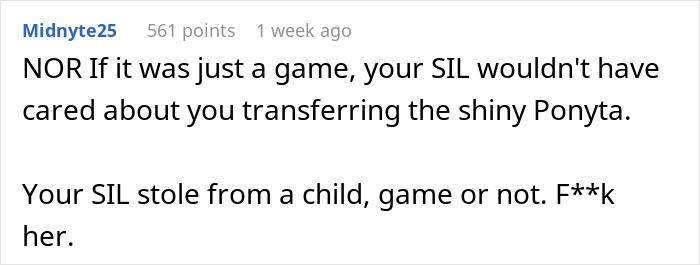 Adult Aunt Thinks It’s Okay To Steal From A Child, Gets Furious When Her Mom Fixes It Adult Aunt Thinks It’s Okay To Steal From A Child, Gets Furious When Her Mom Fixes It